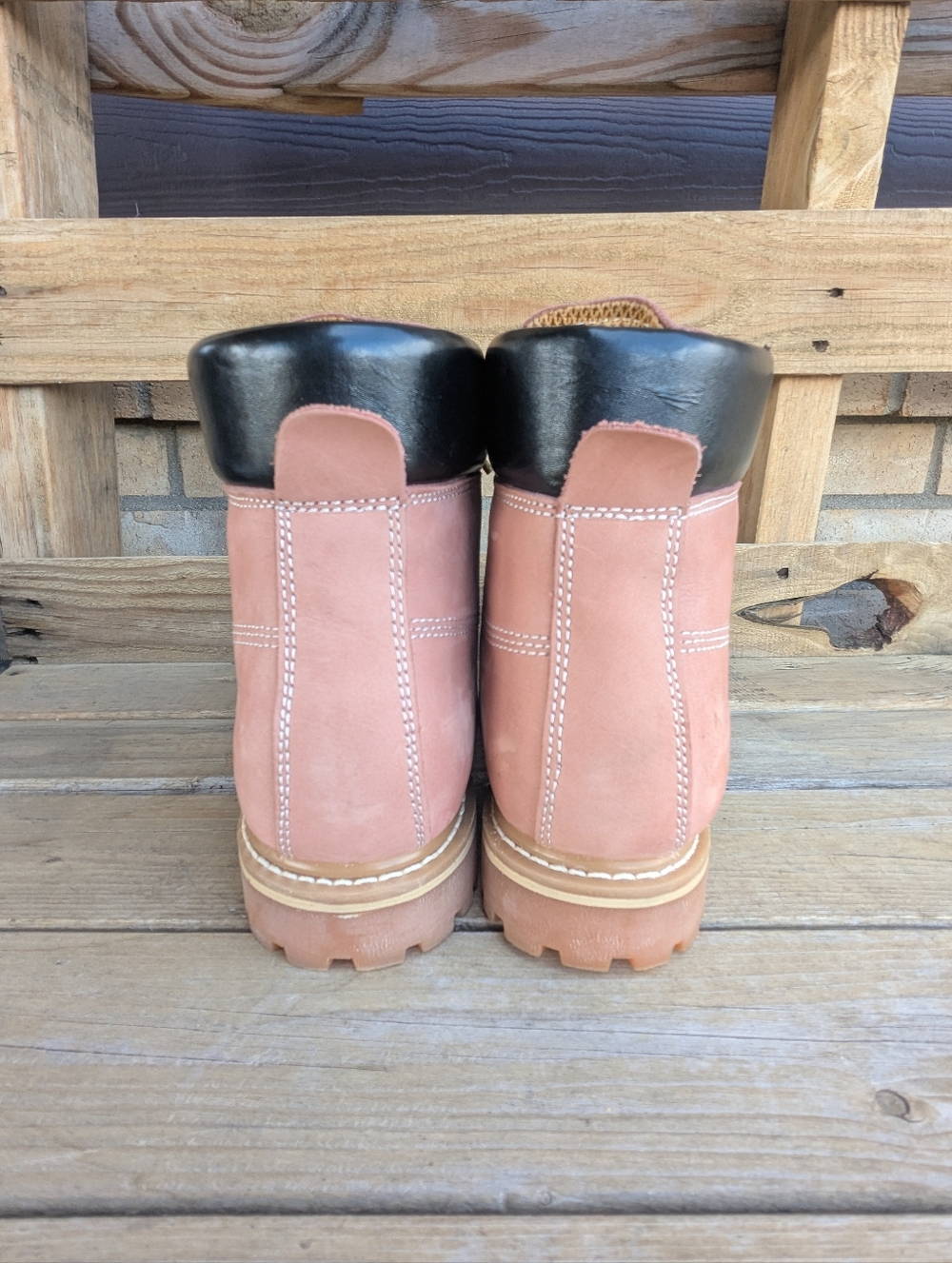 Safety Girl Boots Pink 🩷 Steel Toe Women's Size W7.5 - Picture 3 of 15
